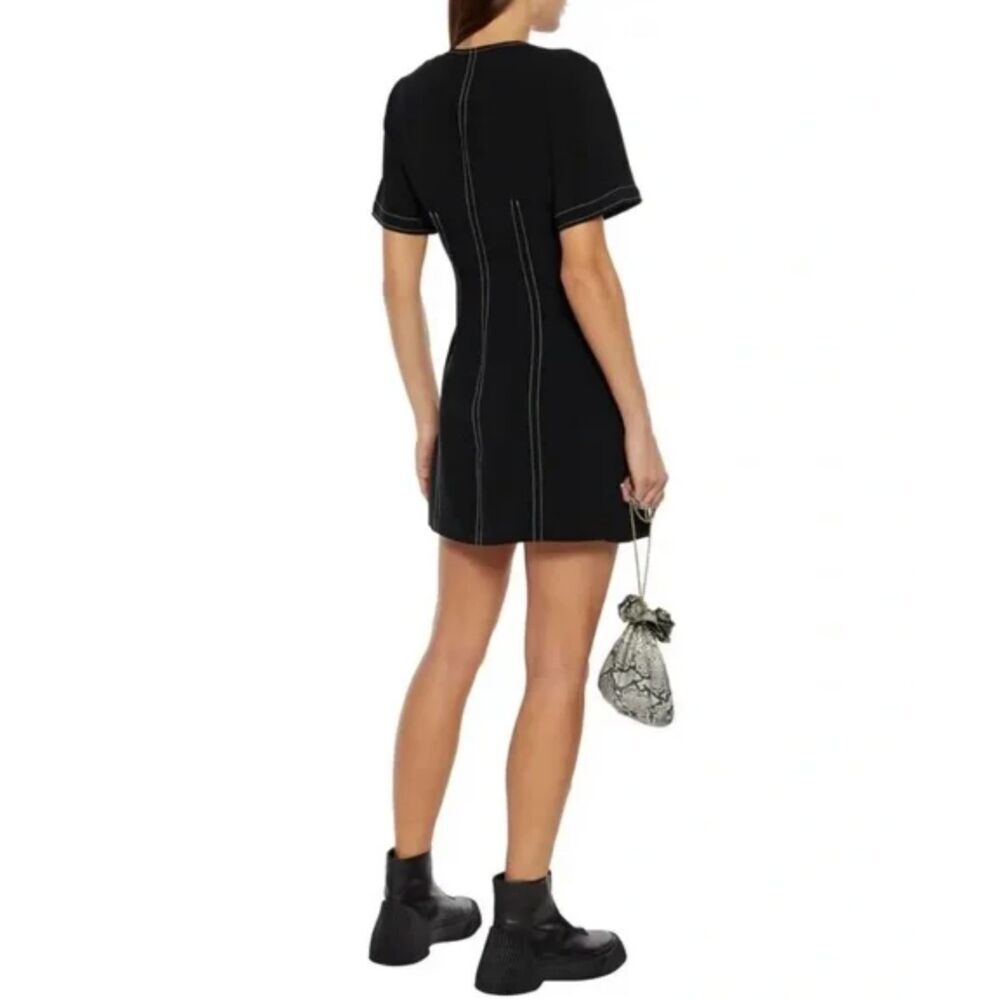NWT 5 á 7 Cinq á Sept Black Caroline Dress size 6 - Picture 2 of 10
